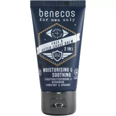 After Shave și Balsam de Față 2 în 1 Benecos 50ml