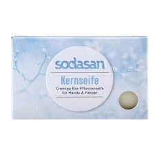 Sapun solid fin pentru ingrijirea pielii Sodasan, 100g