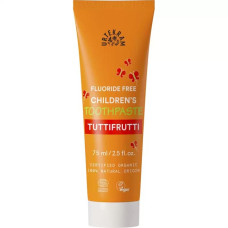 Pasta de dinti cu fructe, fara fluorid, pentru copii Urtekram, 75ml Pasta de dinti cu fructe, fara fluorid, pentru copii Urtekram, 75ml