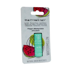 Balsam buze vegan, zero plastic, Watermelon, Beauty Made Easy, 5.5 g Balsam buze vegan, zero plastic, Watermelon, Beauty Made Easy, 5.5 g