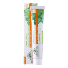 Pastă de dinți Purifying Fresh Breath cu cimbru, mentă și busuioc, fără fluor, Corpore Sano, 75 ml Pastă de dinți Purifying Fresh Breath cu cimbru, mentă și busuioc, fără fluor, Corpore Sano, 75 ml