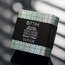 Șampon solid pentru păr Bittim anti-cădere, anti-mătreață, volum și strălucire, Olivos, 125 g