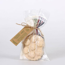 Set Masaj Anti-Celulitic Olivos: Săpun Natural cu Frunze de Măslin + Mănușă Exfoliantă (135 g) Set Masaj Anti-Celulitic Olivos: Săpun Natural cu Frunze de Măslin + Mănușă Exfoliantă (135 g)